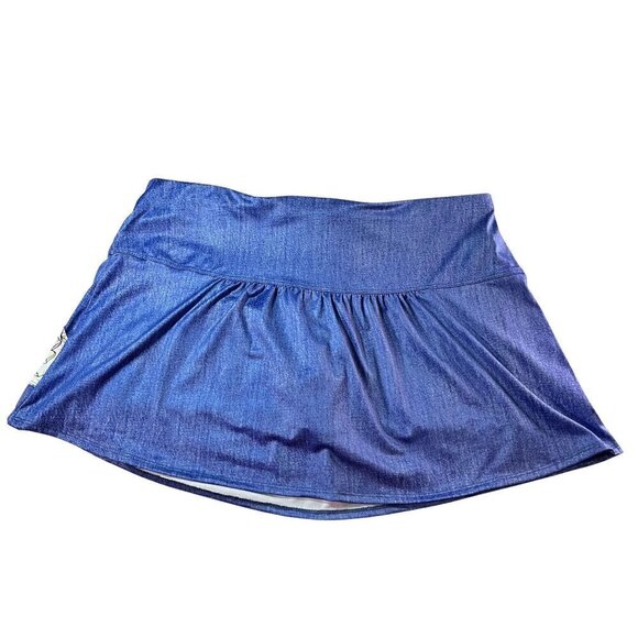 Lucky in Love Feeling Sleek Pocket Tennis Skort, Size XL - Picture 2 of 8
